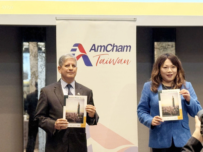 美國商會景氣調查　逾8成企業看好台灣經濟前景