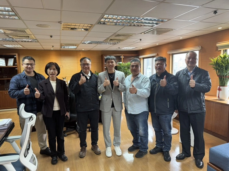 金門縣府團隊拜會運動部長李洋