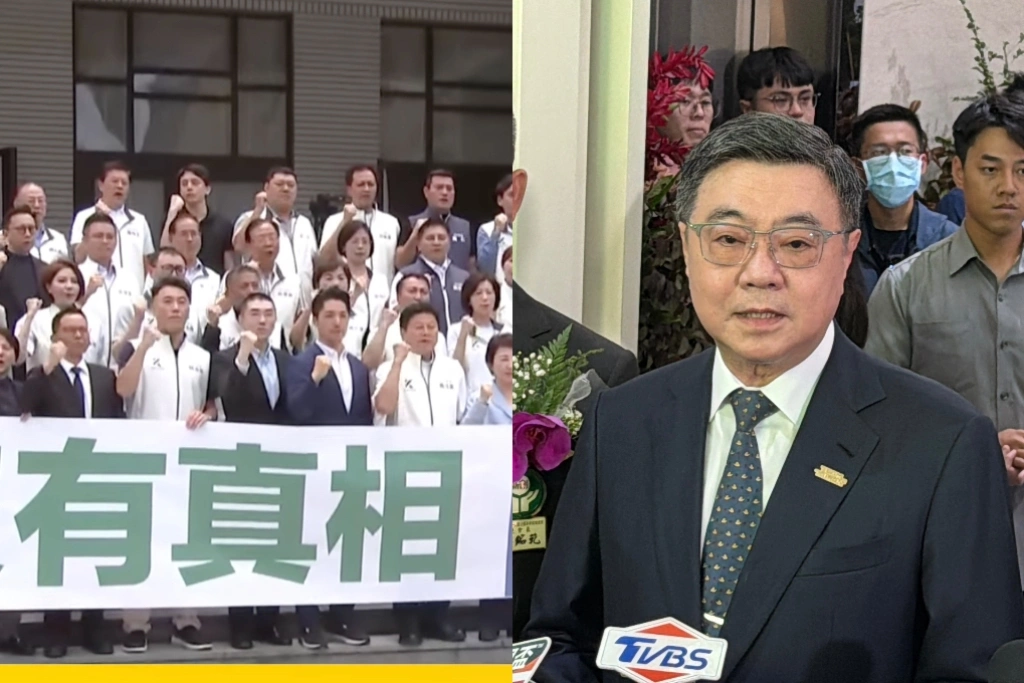 藍725抗議致癌油...卓榮泰回「我比較關注颱風海警」：遊行是人民權利、之後還是回歸理性討論