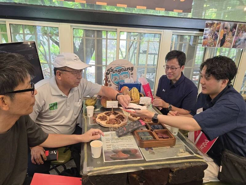 屏東巧克力飄香日本　愛媛縣採購「小雨果」助攻推廣