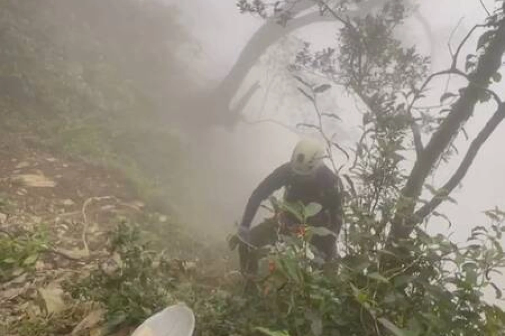 高山協作北大武山墜谷亡　屏東搜救人員接力背下山