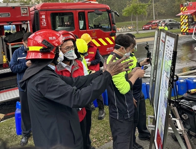 竹市竹園超高壓變電所起火　造成1死2傷、電壓瞬降