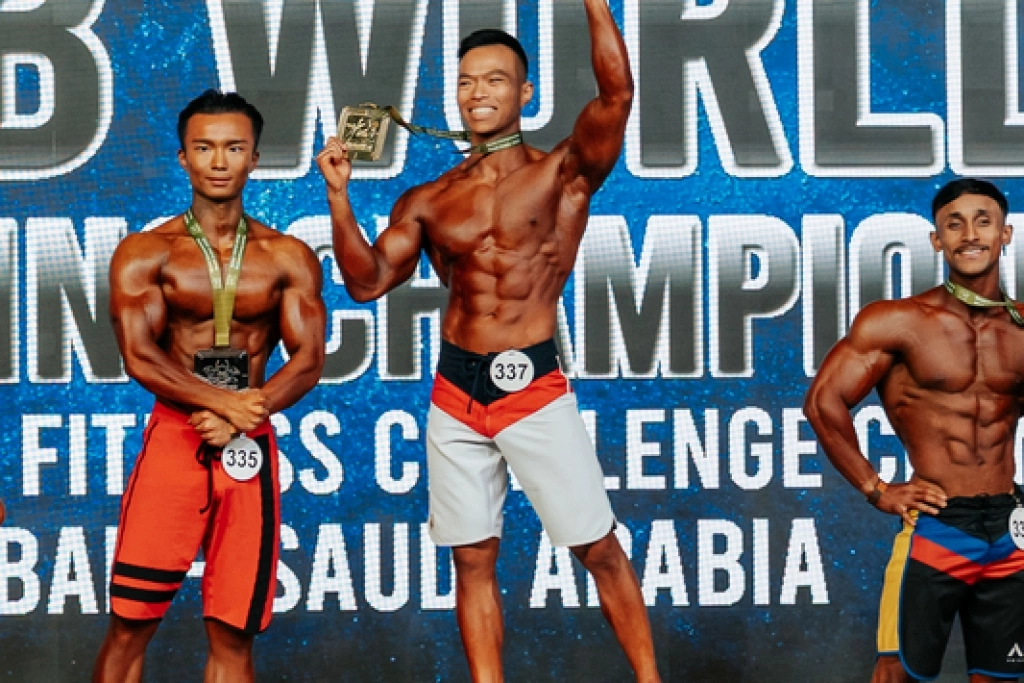 世界健美錦標賽　劉明毅包辦雙金