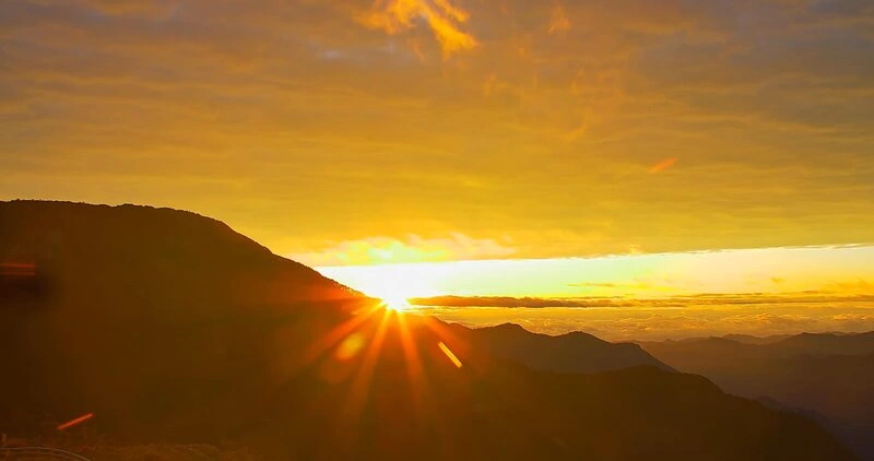 南橫埡口日出美景
