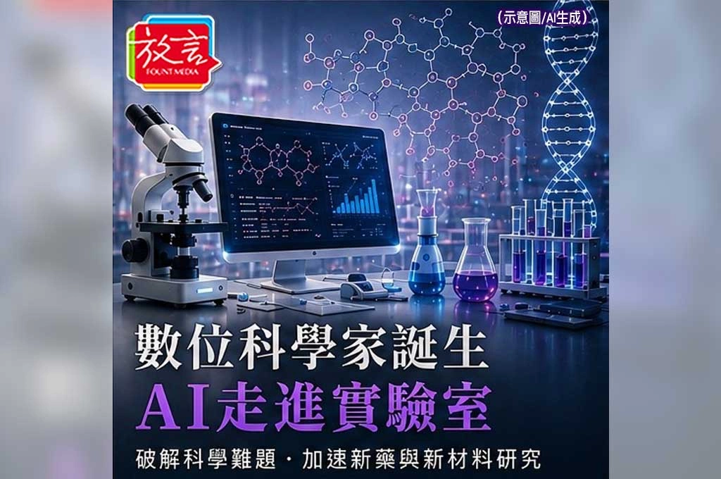 《放. 新聞／世界要聞／科技》 AI開始挑戰科學研究　數位科學家正在誕生