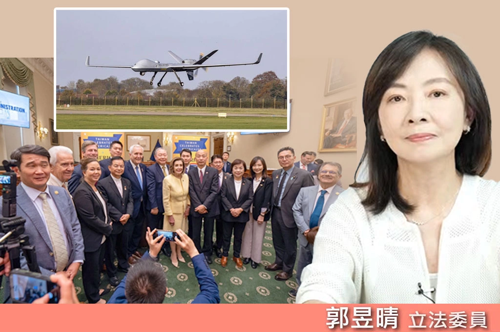 告洋狀？郭昱晴遭計畫性抹黑！還原國務院現場：只說無人機條例遭擋「高度遺憾」