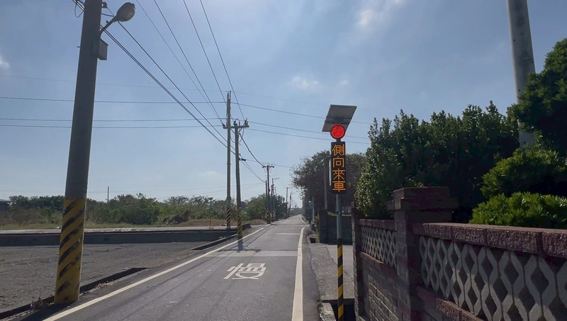 彰化無號誌路口智慧化　電子告示助即時掌握路況