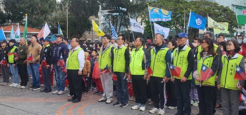 澎湖元旦升旗　陳光復：守護澎湖幸福