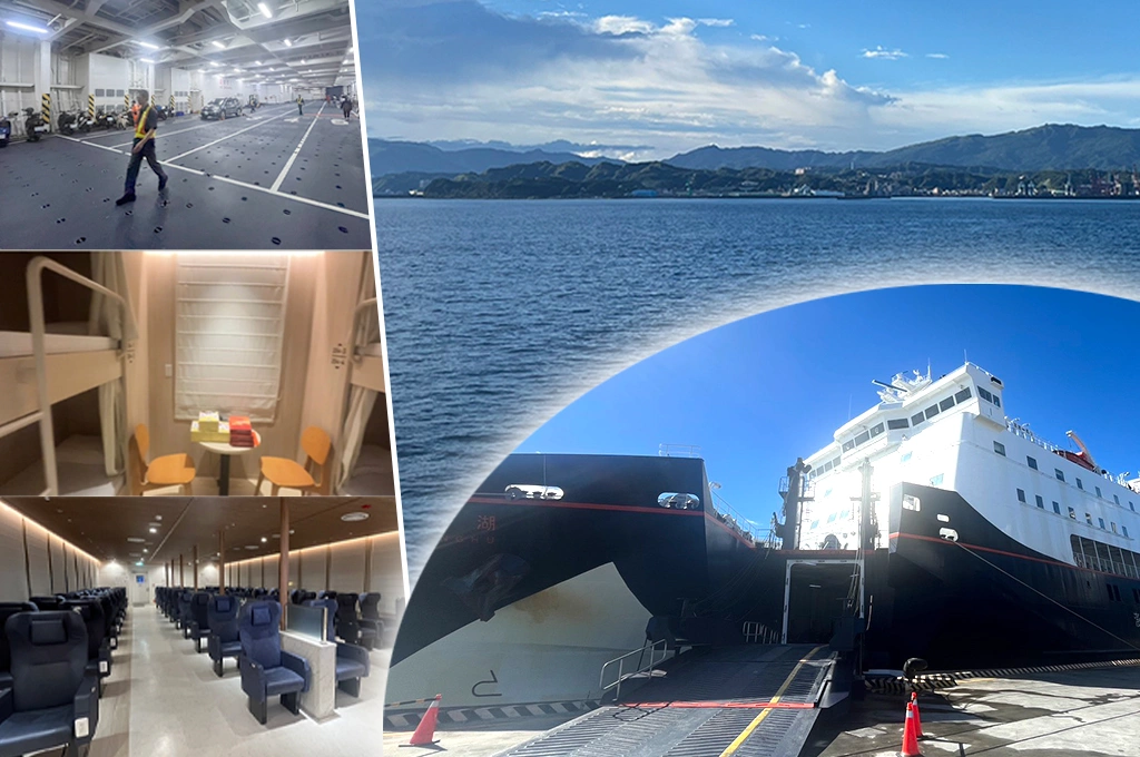 《放. 新聞/現場報導》澎湖輪「澎湖-基隆航線」試辦啟航！「藍色公路」路線備援、觀光兩不誤...旅客「航海者」視角遠眺福爾摩沙群山之美
