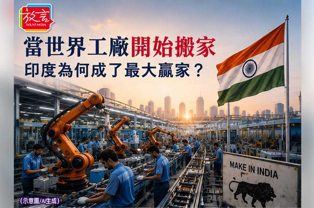 《放. 新聞／深度報導》當世界工廠開始搬家　印度為何成了最大贏家？
