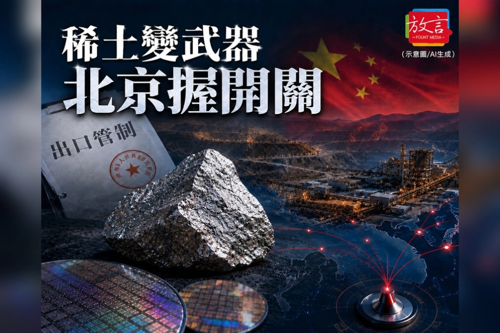 中國把稀土鍛造成地緣武器！從出口管制到民間舉報網　北京握住全球科技咽喉