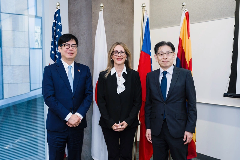 陳其邁率團訪美 首站亞利桑那交流台美日半導體合作