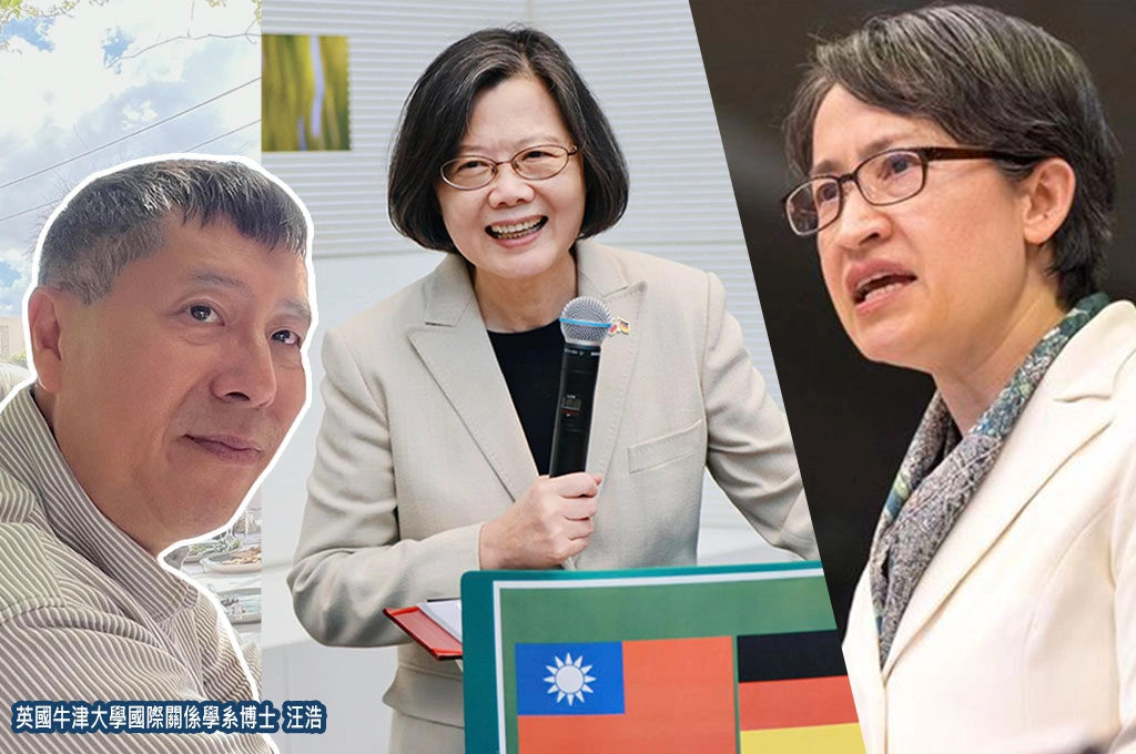 蕭美琴、蔡英文讓世界「看見台灣」!汪浩指這場「外交接力」象徵台灣不再是被動受援者、而是積極捍衛自由的夥伴!喊話:推倒「中共圍牆」