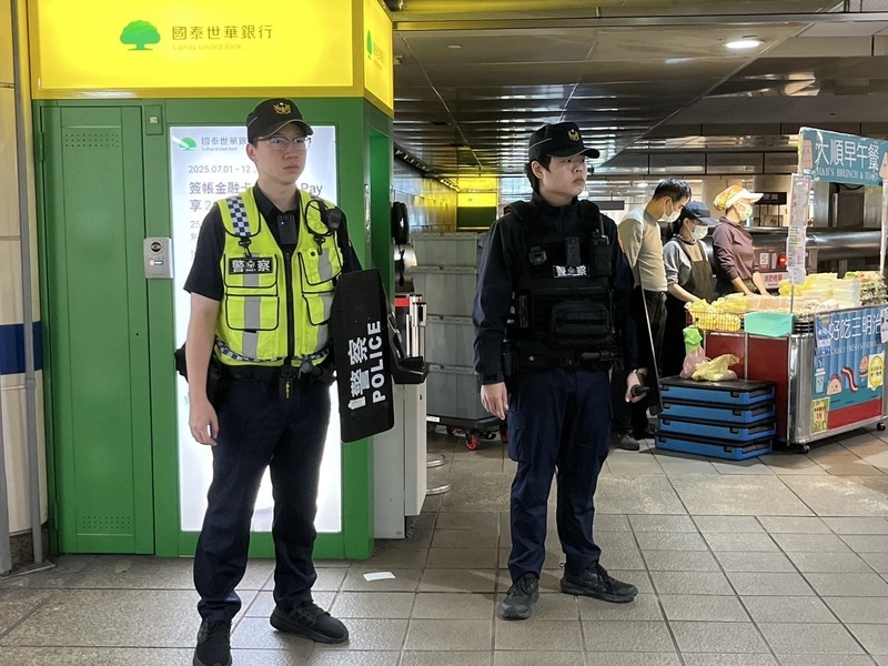 隨機傷人案後首上班日　事發現場警力巡檢增加