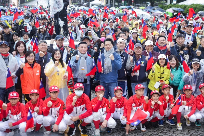 蔣萬安出席北市府元旦升旗（3）