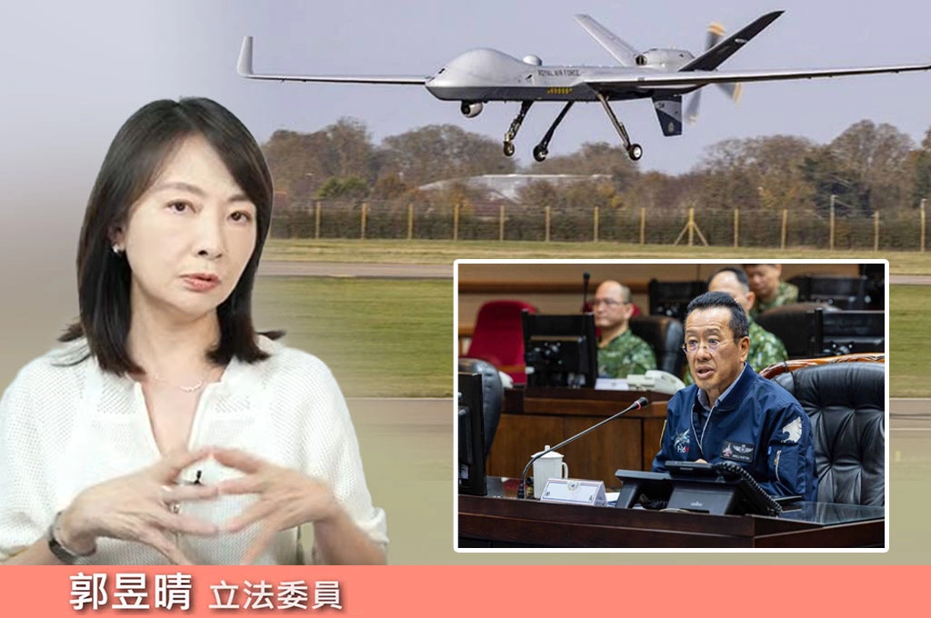 無人機預算藍白版本混戰！郭昱晴質疑年度預算恐拖慢建軍