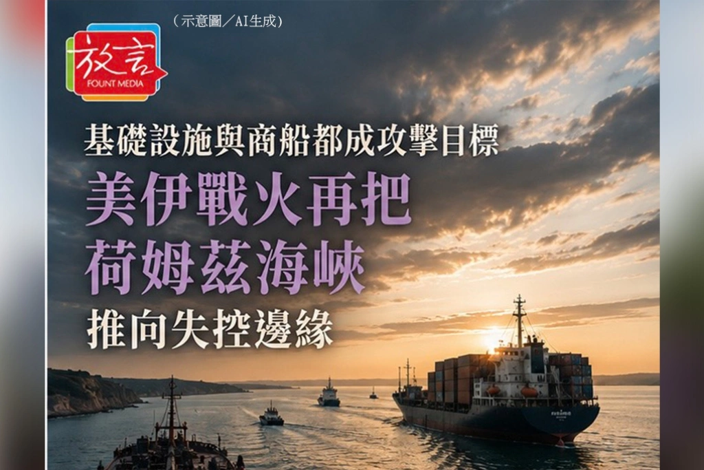 基礎設施與商船都成攻擊目標　美伊戰火再把荷姆茲海峽推向失控邊緣
