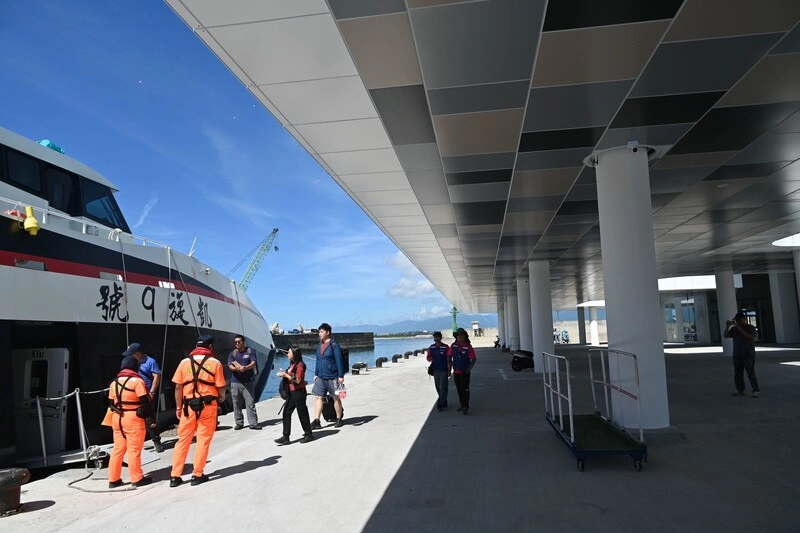 台東富岡港客運中心試營運　往返綠島蘭嶼更舒適