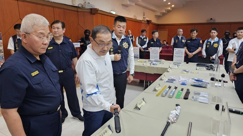 新北警專案掃黑　侯友宜：增編預算強化科技執法