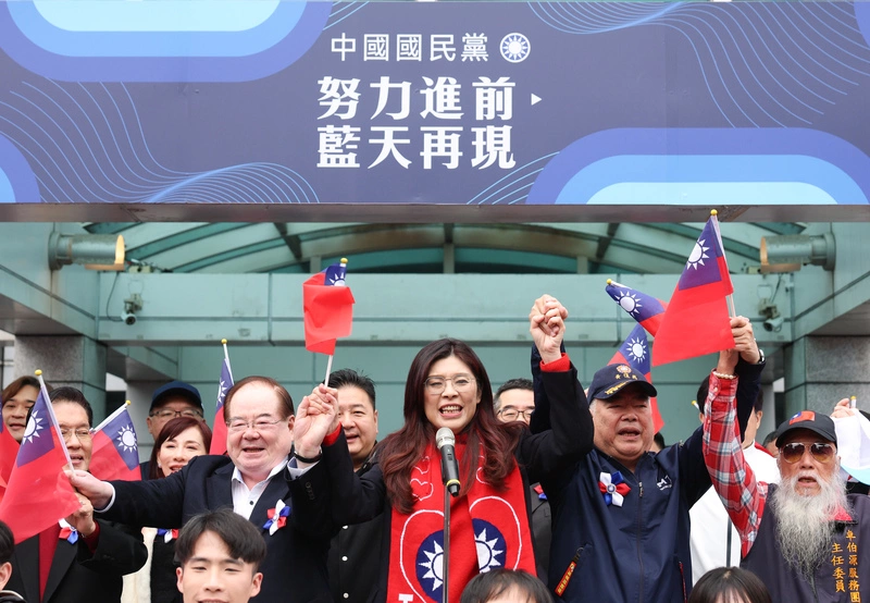 國民黨舉辦115年元旦升旗典禮（2）