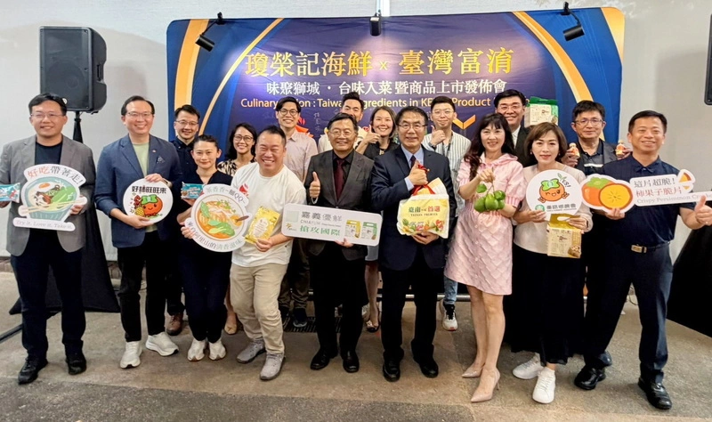 嘉縣農產前進星國　米其林餐廳端阿里山烏龍茶麵