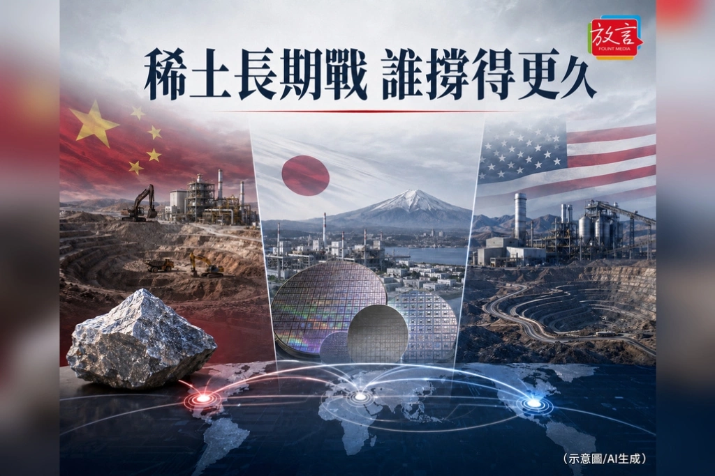 中國握規則、日本困現實、美國賭時間！稀土角力沒有速勝　誰撐得久才是贏家
