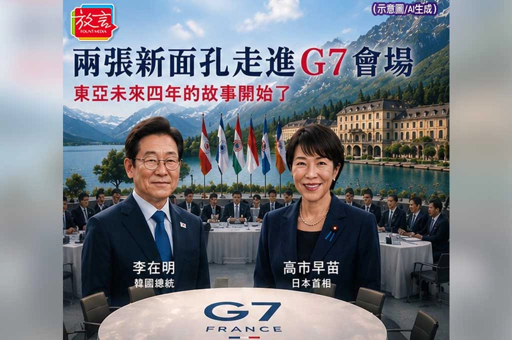 《放. 新聞/深度報導》兩張新面孔走進G7會場 東亞未來四年的故事開始了