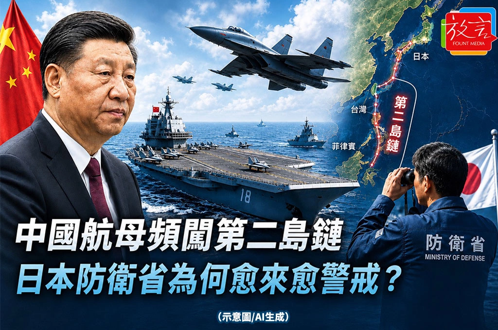 《放.新聞/日本》中國航母頻闖第二島鏈 日本防衛省為何愈來愈警戒?