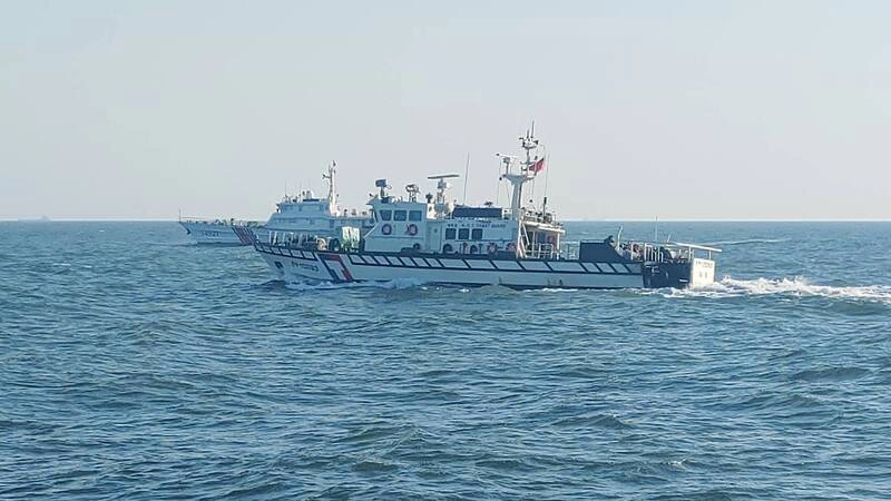 中國海警船侵擾金門水域　海巡掌握驅離