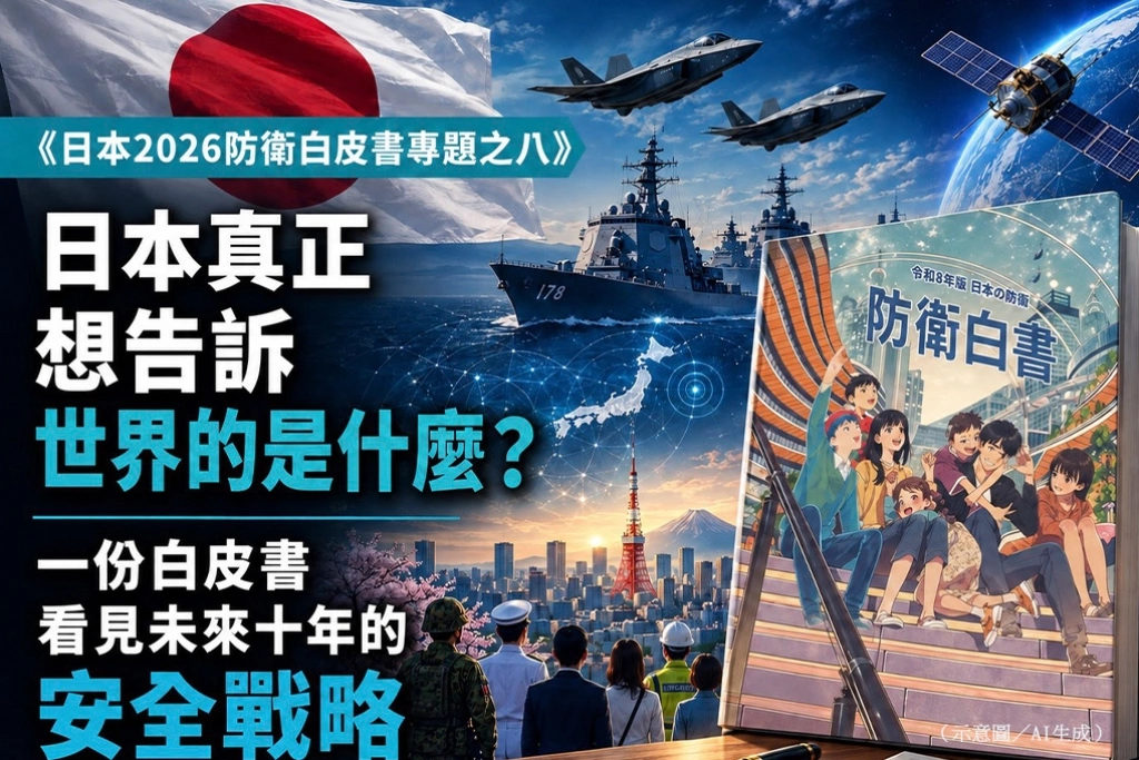 日本真正想告訴世界的是什麼？　一份白皮書看見未來十年的安全戰略／《日本2026防衛白皮書專題之八》