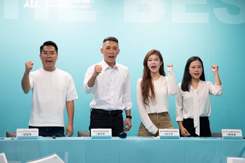 民眾黨新北議員參選人倡校園反毒　熱點強化警巡