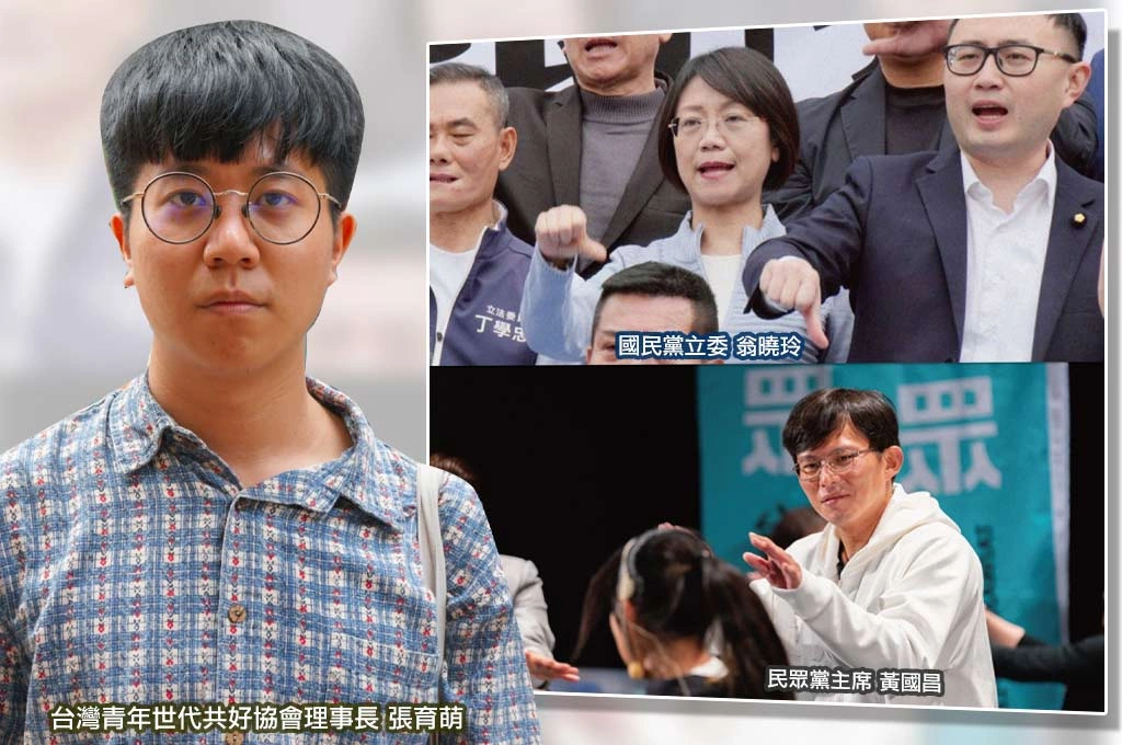 藍白強修《憲訴法》但沒人知道修什麼內容?...張育萌諷:翁曉玲想修的法案遭黃國昌帶領「搞到違憲」!直言:大法官認證「民眾黨反民主」