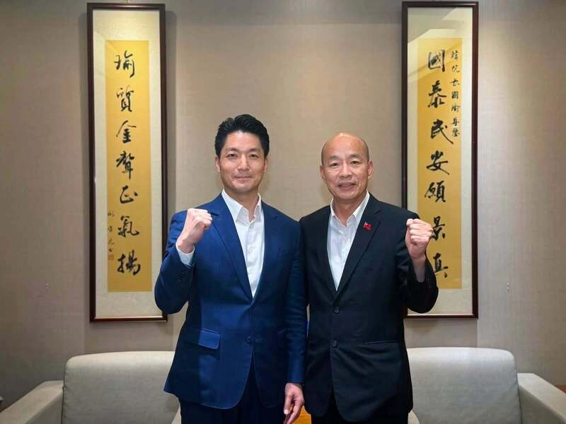 蔣萬安拜會韓國瑜　盼食安法修法列優先法案