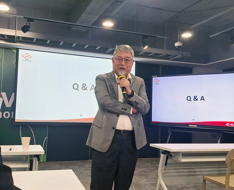 南僑總裁李勘文法說會談展望