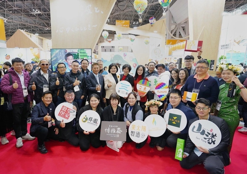 促銷台東農特產品　饒慶鈴、陳瑩出席東京食品展