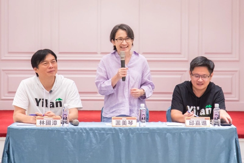 讚林國漳是宜蘭即戰力 蕭美琴：韌性就是能盡快恢復