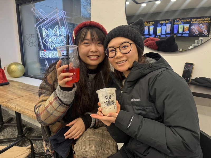 捷克手搖飲店Lootea 香港遊客來支持