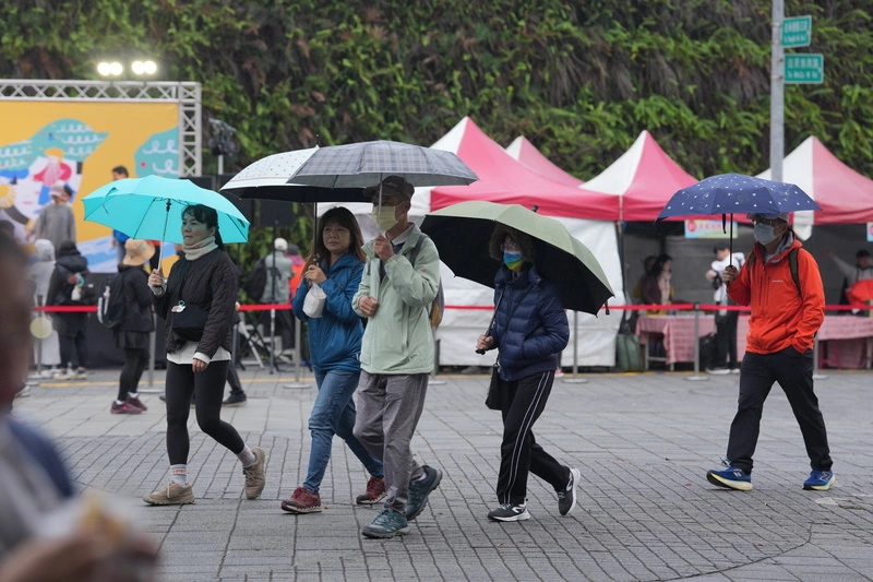 元旦冷氣團南下（2）