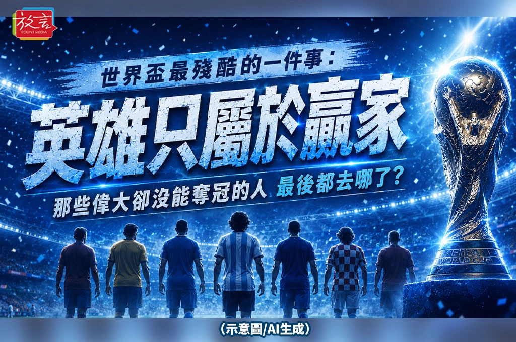 《放. 新聞／世足賽》世界盃最殘酷的一件事：英雄只屬於贏家　那些偉大卻沒能奪冠的人　最後都去哪了？