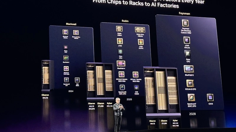 黃仁勳公布輝達Groq 3推論晶片　下一代CPU代號Rosa