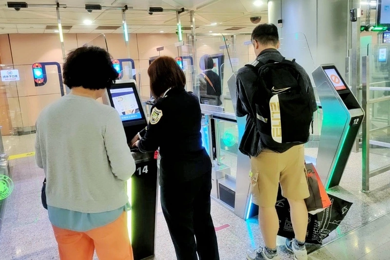 收假入境人潮　國境大隊籲善用自動查驗通關系統