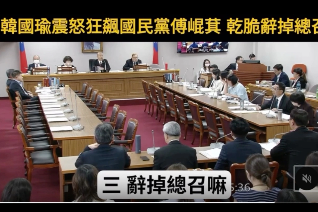 傅崐萁未到朝野協商也沒授權...韓國瑜狂噴「慈禧垂簾聽政」沒把院長放眼裡：辭掉總召比較輕鬆！