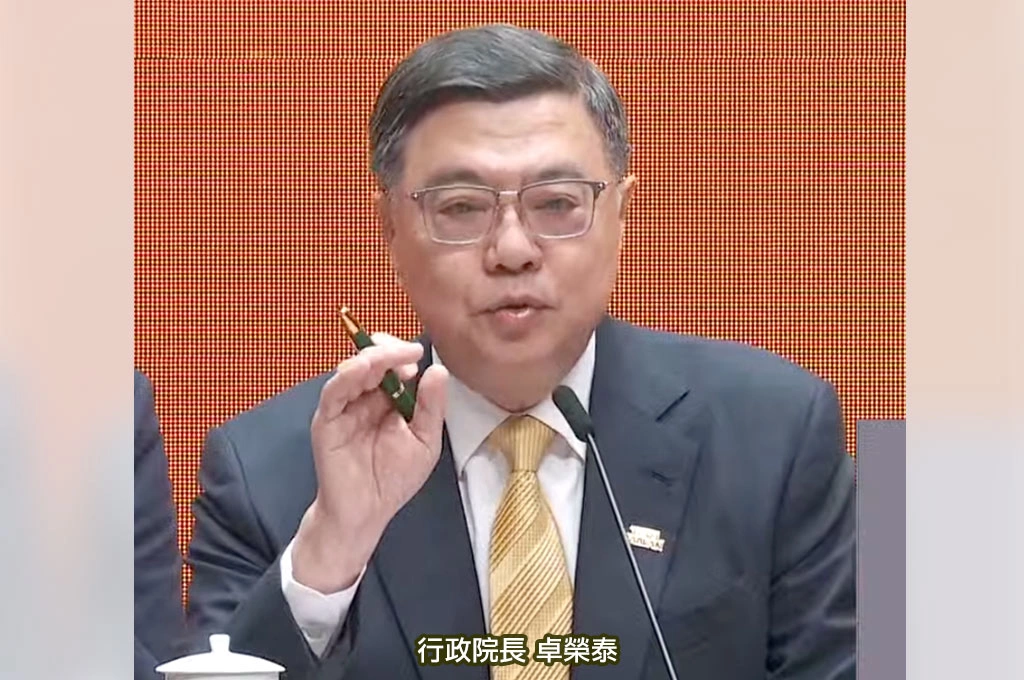 院版「財劃法」沒試算數字？卓榮泰回「大家接受公式就能詳列」：有在野「有識之士」私下肯定院版、卻跟黨的意思走