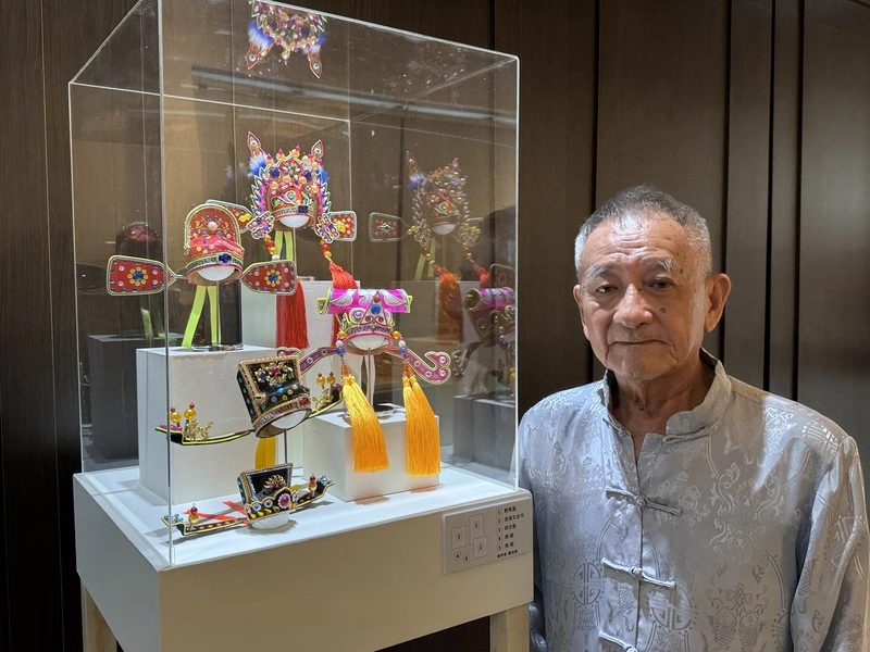 從掌中戲到偶盔　蘇志榮意外成就一生工藝