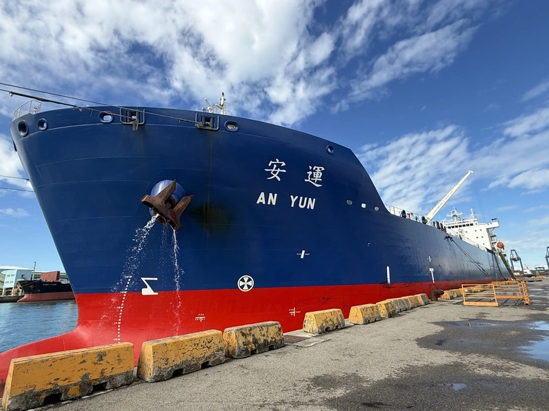 中油5萬噸級「安運輪」交船週年