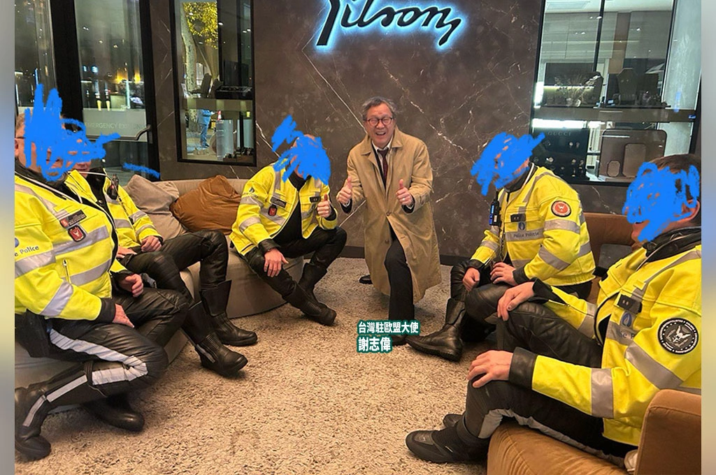 駁斥大陣仗維安「請人演出」謠言！謝志偉痛批「羞辱別的文明國家」：中國在布拉格的騷擾是公認野蠻行為！