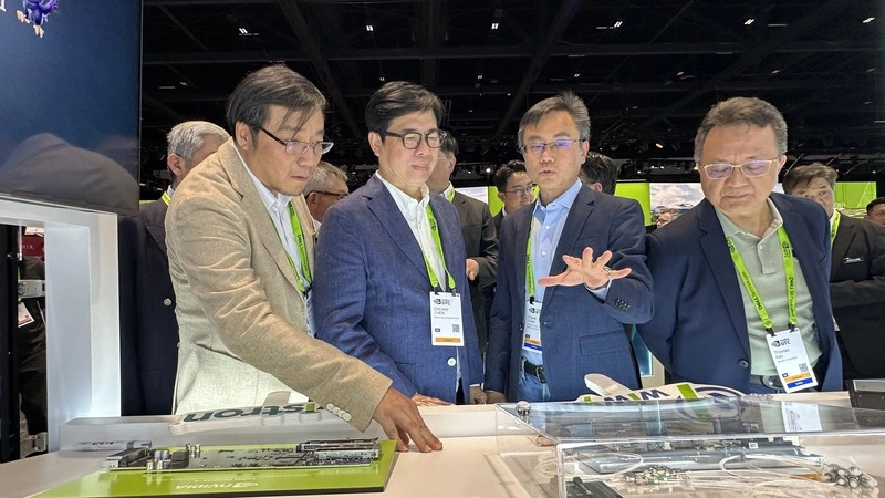 陳其邁參加GTC大會　倡打造高雄為主權AI燈塔