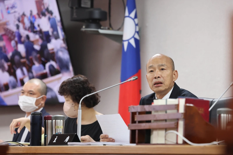 韓國瑜不滿傅崐萁缺席  罕見動怒建議傅辭總召
