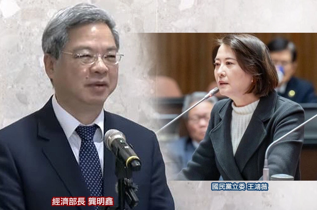 天然氣供給緊張…王鴻薇總質詢嗆「我去當經濟部長」 經長酸回「可以啊」：若我是藍委一定先審預算