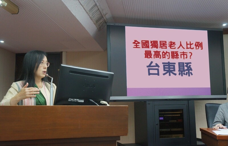 台東獨居長者比例偏高　陳瑩爭取照顧再升級